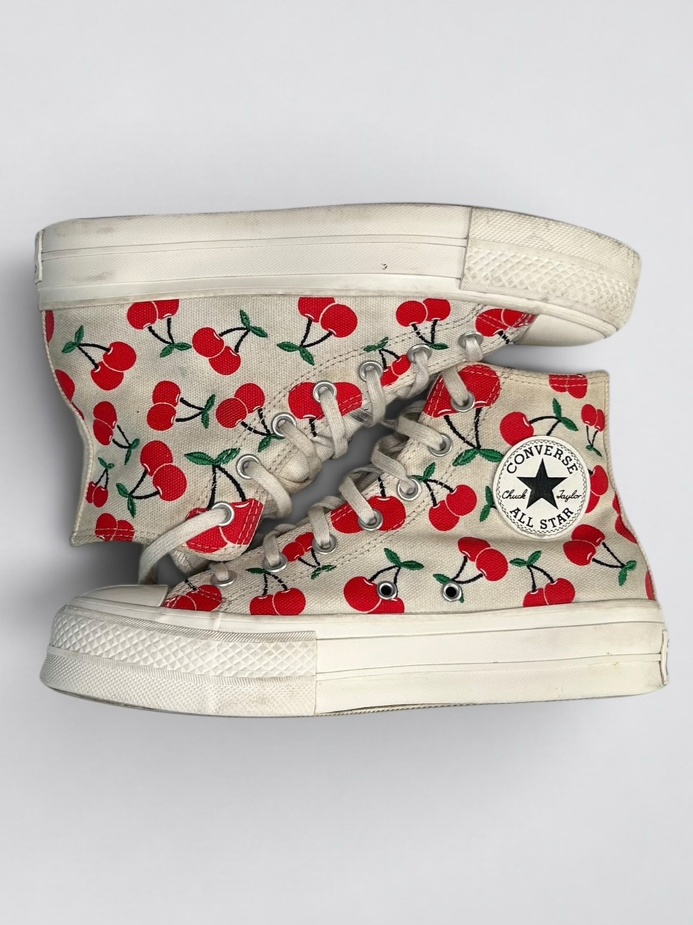 Converse Chuck Taylor All Star Lift Cherries Platform High Women’s 8.5